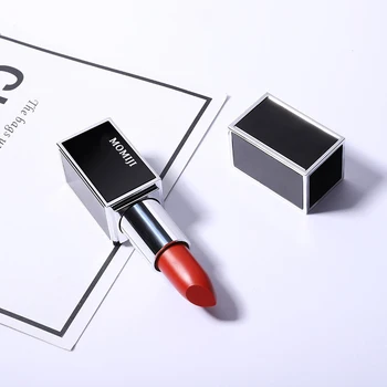 

MOMIJI black tube lipstick lip gloss matte lipstick lasting waterproof is not easy to stain cup lip glaze moisturizing lipstick