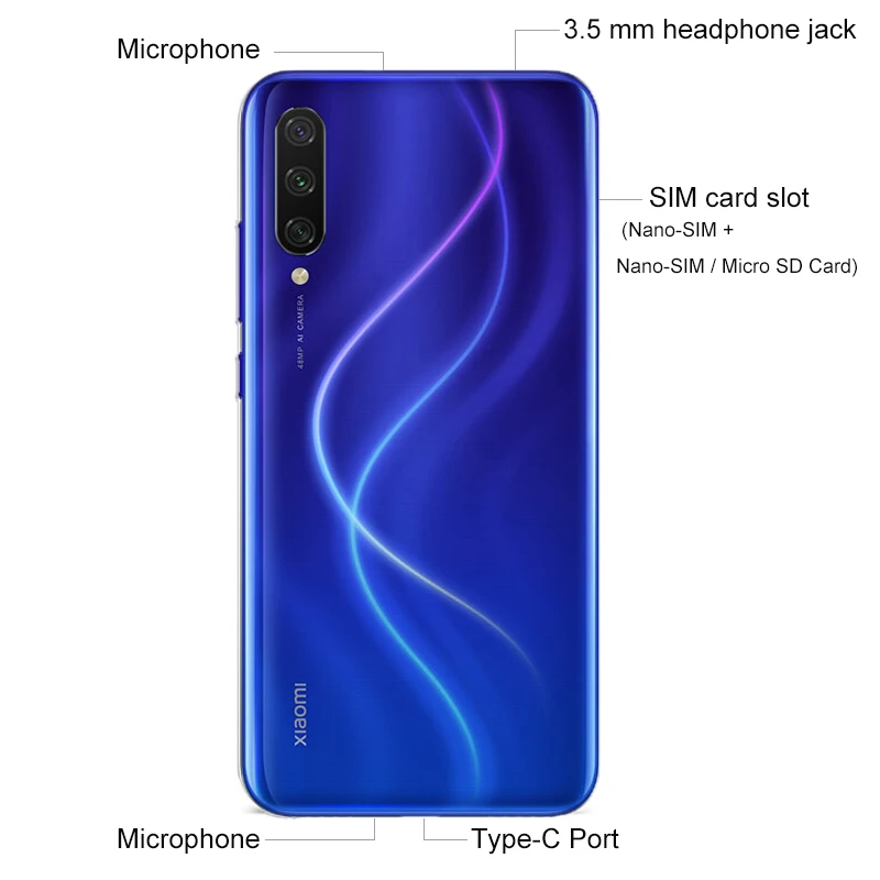 Xiaomi Mi 9 Lite 6GB 128GB глобальная версия смартфона Snapdragon 710 48MP Тройная камера 32MP