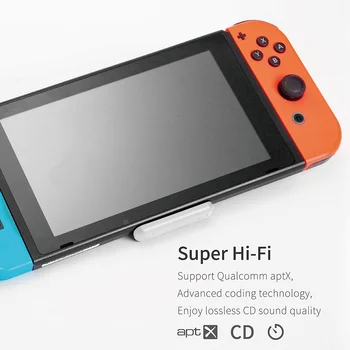 

Bevigac Bluetooth Adapter Dual Stream Wireless Audio Transmitter for Nintendo Switch Lite PS4 PC Bluetooth Speaker Headphone