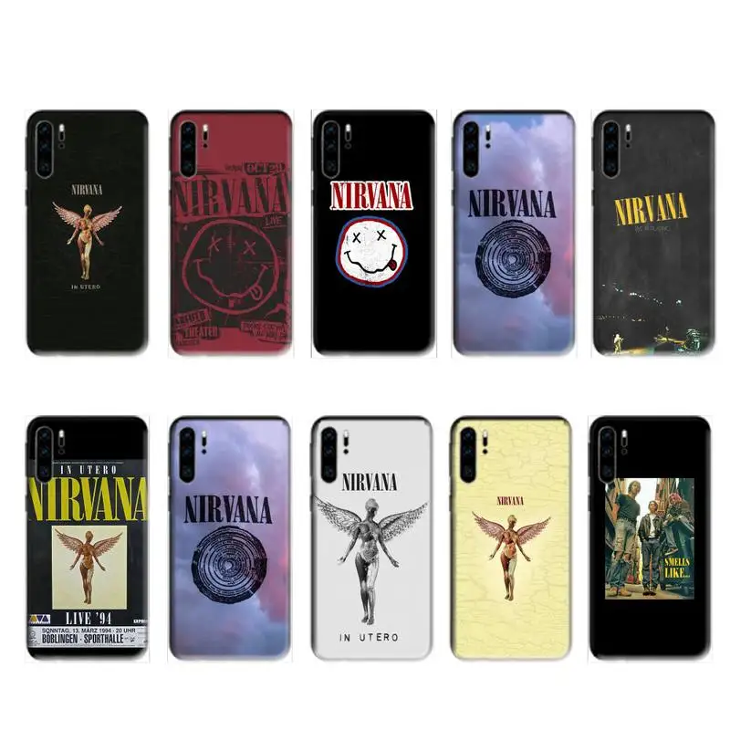 

design trend brand NIRVANA case for huawei p20 p30 p40 pro mate 10 20 30 pro lite p smart y7 2019 plus nova 3I cases cover