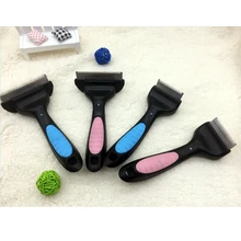 Расческа для удаления волос для домашних животных, для собак, короткая, средняя, щетка для волос, ручка, щетка для красоты, аксессуары, расческа для кошек, инструмент для ухода за шерстью