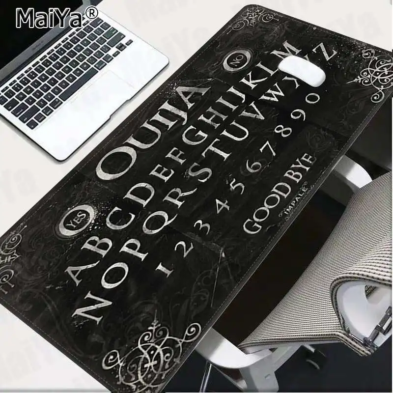Maiya новая доска ouija(1) запирающий край коврик для мыши игровой резиновый ПК компьютерный игровой коврик для мыши - Цвет: Lock Edge 30x80cm