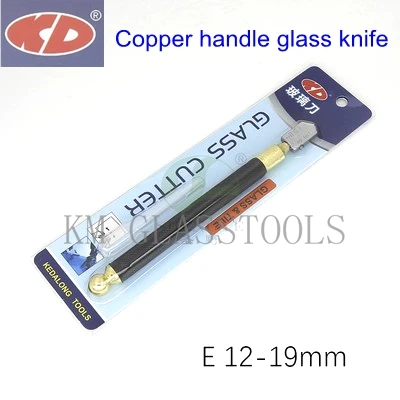 copper 12-19mm KD стеклянный нож, резки стекла толщиной 0,3~ 2 мм/2~ 6 мм/6~ 12 мм/12~ 19 мм - Цвет: copper 12-19mm