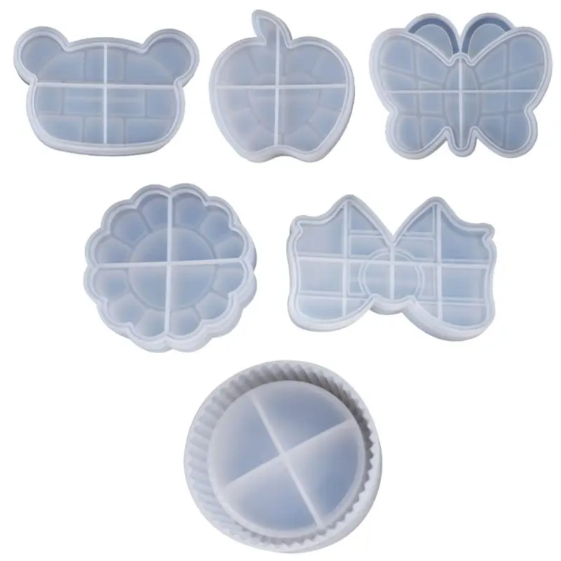 

UV Crystal Resin Decorative Craft DIY Bear Butterfly Storage Box Epoxy Mold
