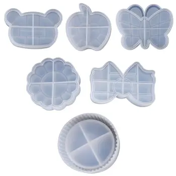 

UV Crystal Resin Decorative Craft DIY Bear Butterfly Storage Box Epoxy Mold