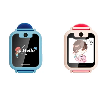 

S6 1.54'' Touch Screen Kid Children Smart Watch Intelligent Remote Control Phone Message Torch Wrist Watch Pedometer