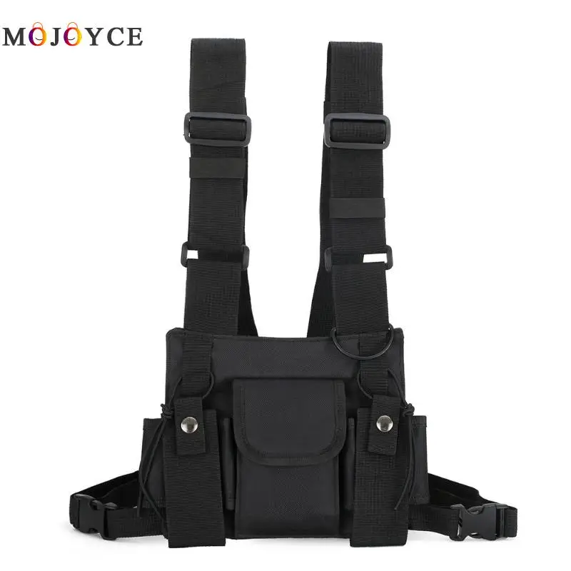 

Solid Chest Bag Functional Unisex Nylon Waistcoat Cross Bags Fashion Design Male Bag Bolsa Masculina