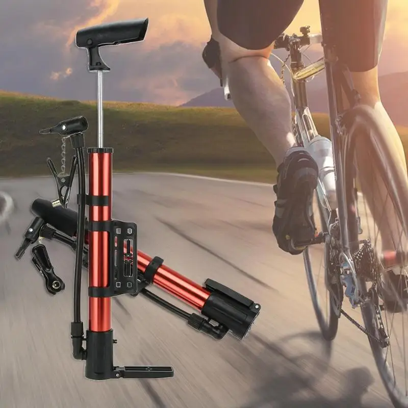 Мини портативный легкий алюминиевый сплав MTB Велоспорт велосипед шины воздушный насос