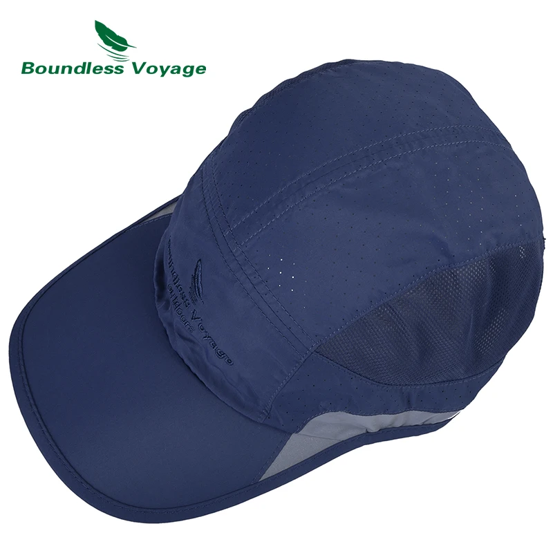 Boundless Voyage мужская летняя шапка для спортивных занятий на свежем воздухе бейсбольная кепка для бега быстросохнущая легкая защита от ультрафиолета