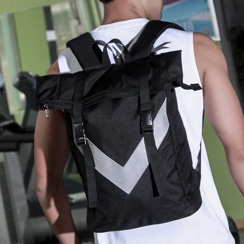 

Customizable Popular Brand Logo Western Style Fashion Casual Men's Bag Backpack Ultra Large Capacity Travel Bag Fashion Cool-Sha