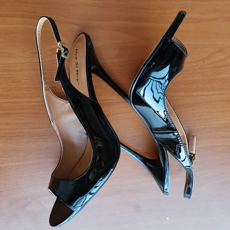 Sandals Peep Toe Summer for Women Elegant Large Size High Heels Mules Slingbacks Sexy Wedding Party women sandals women high heels