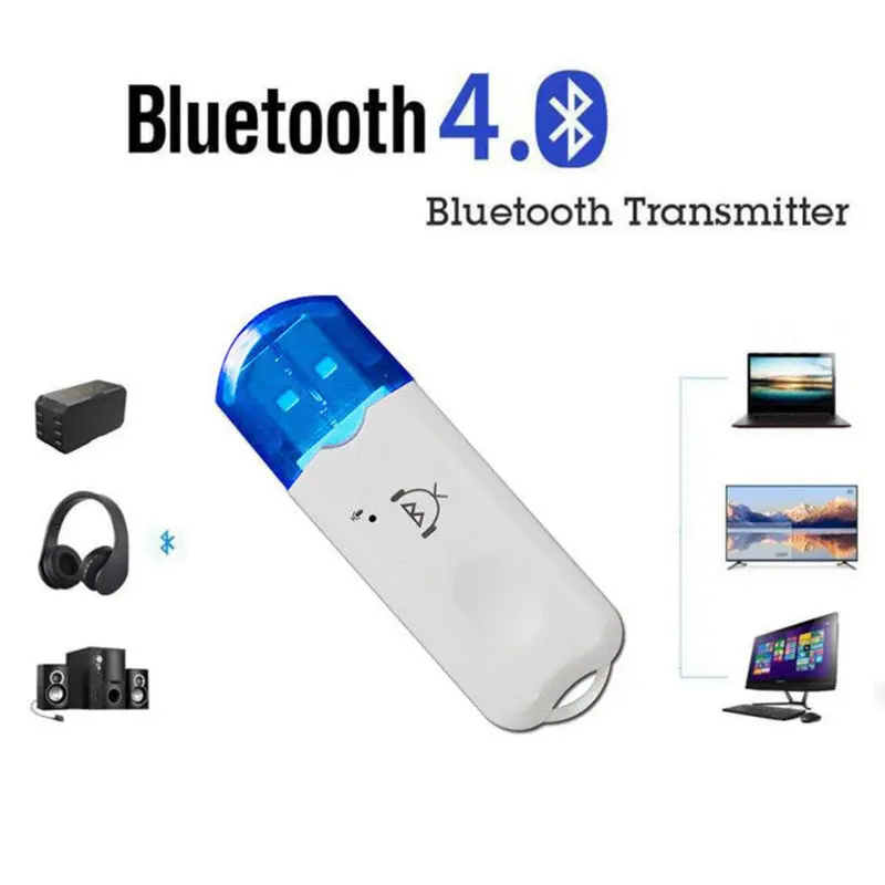 Акция синий беспроводной Usb Bluetooth музыкальный ресивер с громкой связью