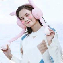 Тренировочные аксессуары для путешествий, наушники для дома, удобные портативные зимние теплые подарки, защита для ушей, имитация кролика