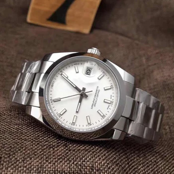 

luxury watch mens men wristwatch 2813 40mm automatic mechanical No battery sweeping Self wind DateJUST watches AAA rolexable