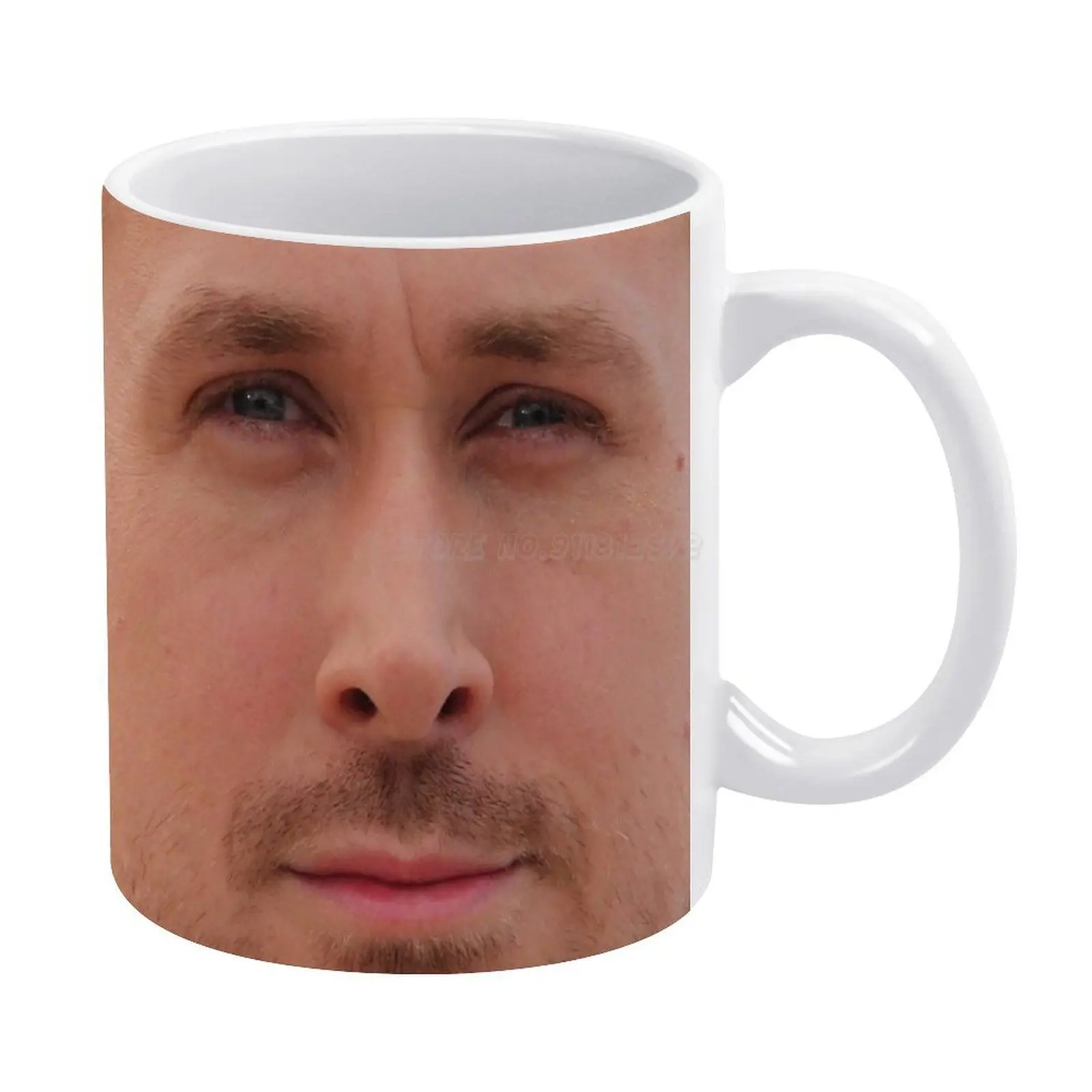 russian Ryan Gosling Ceramic mug Tableware tea coffee kitchen utensils sets  Gifts for men Woman girlfriend