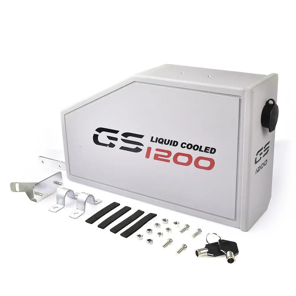

For R1200GS ADV Adventure 2013-2019 Tool Box Aluminum Decorative Liters Box Toolbox 5 Liters for Left Side Bracket