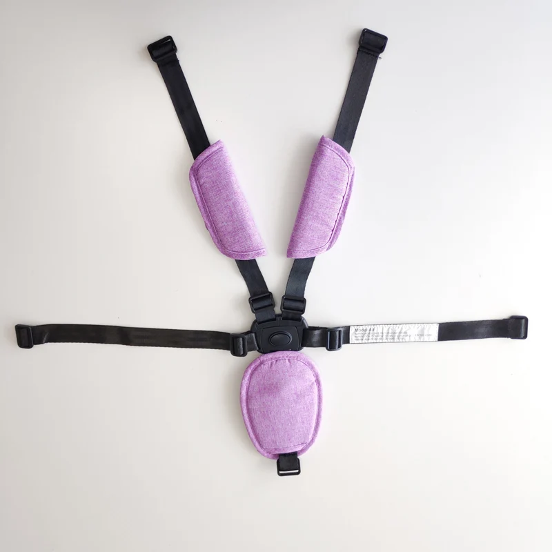 Violet YOYA Plus, пятиточечный ремень безопасности, аксессуары для коляски, аксессуар, универсальный ремень безопасности для Babyyoya yoya Plus Baobaolo - Цвет: Violet