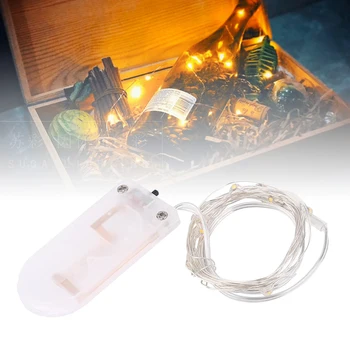 

1M 10 led LED Copper Wire String Lights Lamp Christmas Decorations for Party