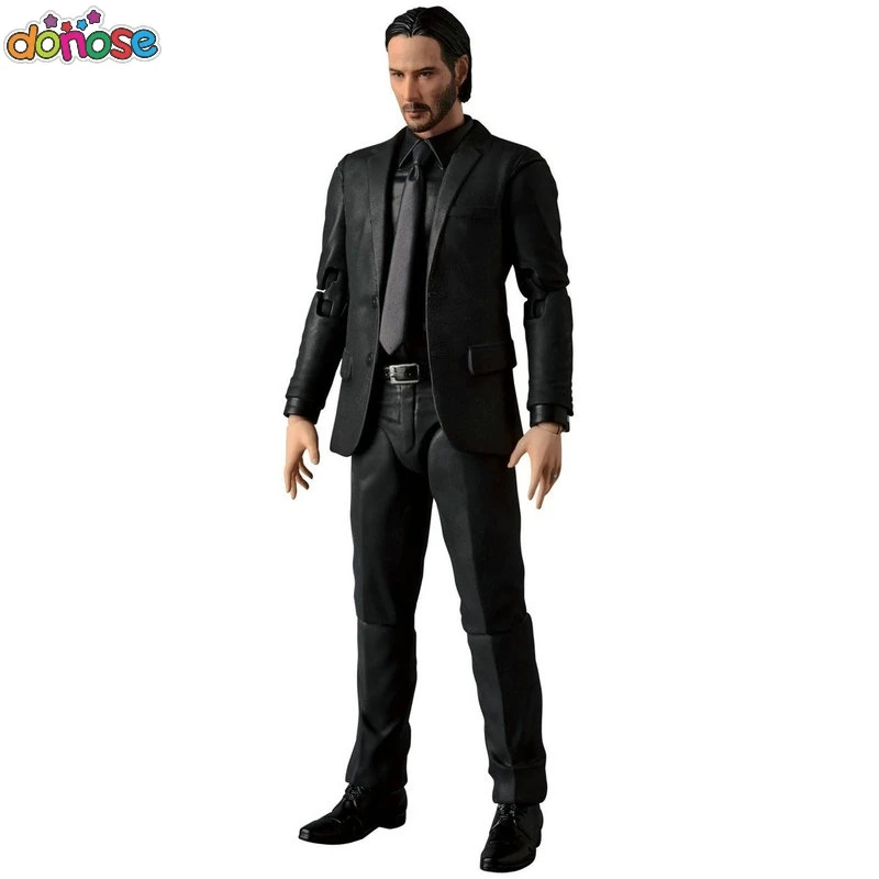 Новый фильм Джон Вик Keanu Reeves Mafex 070 Джон Вик фигурка Коллекция Модель Детская игрушка кукла