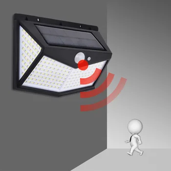 

Waterproof IP65 LED Solar Light PIR Motion Sensor Wall Light Solar Powered Sunlight For Outdoor Street Light Garden Decoration