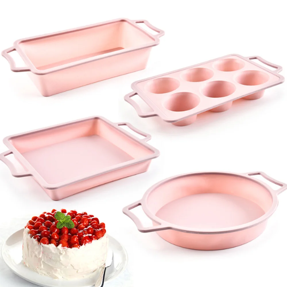 Silicone Non-stick Oven Baking Pan Bakeware DIY Cake Cookie Mold Mat Kitchen Supplies | Дом и сад