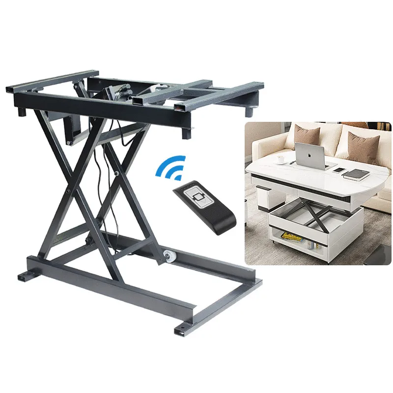 SmartElectricCoffeeTableLiftWireWirelessRemoteControlCoffee