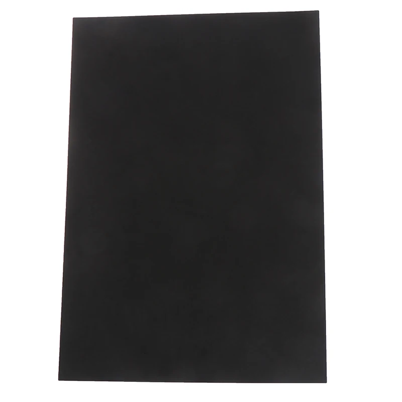 black 1 шт. термоусадочный Лист пластиковый волшебный бумажный лист для обучающих поделок - Цвет: black