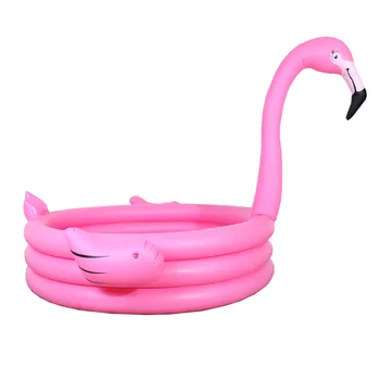

Inflatable Swimming Pool Swan Baby Float Summer Outdoor Activitives Inflatable Mattress Water Bath Tub Round Bottom Kids Swim