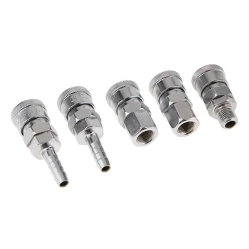 

18 Pcs. Universal Compressed Air Coupling Plug Nipple Quick Coupling Hose Connection