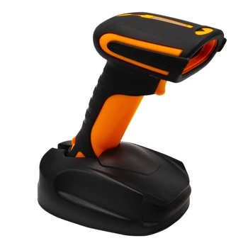 

Wireless Bluetooth Handheld 1D 2D Barcode Scanner, Suitable for Supermarket Cashier Express Warehouse