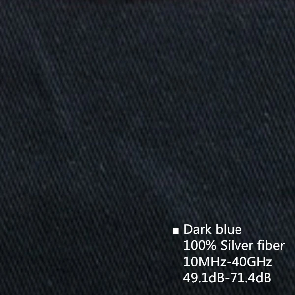 Ajiacn рекомендуется молния легко носить тип Анти-излучения Мужское пальто сигнальная базовая станция EMF Экранирование анти-излучения Рабочая одежда - Цвет: Dark Blue  Ag