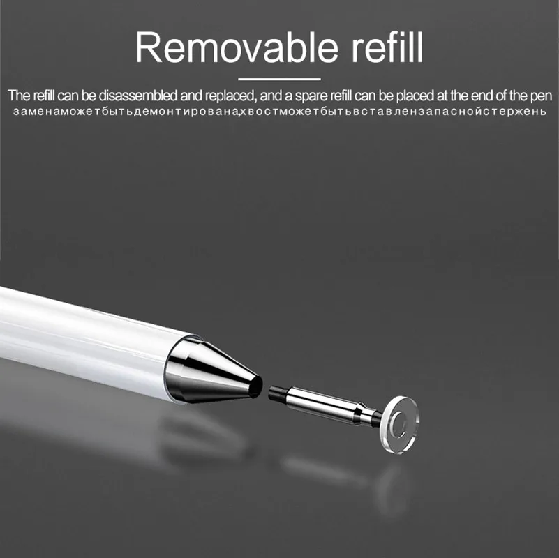 Capacitive Stylus Touch Screen Pen Universal for Samsung Galaxy Tab A 10.1" 2019 SM-T510/T515 Tab S5E SM-T720 S6 lite tablet Pen-5