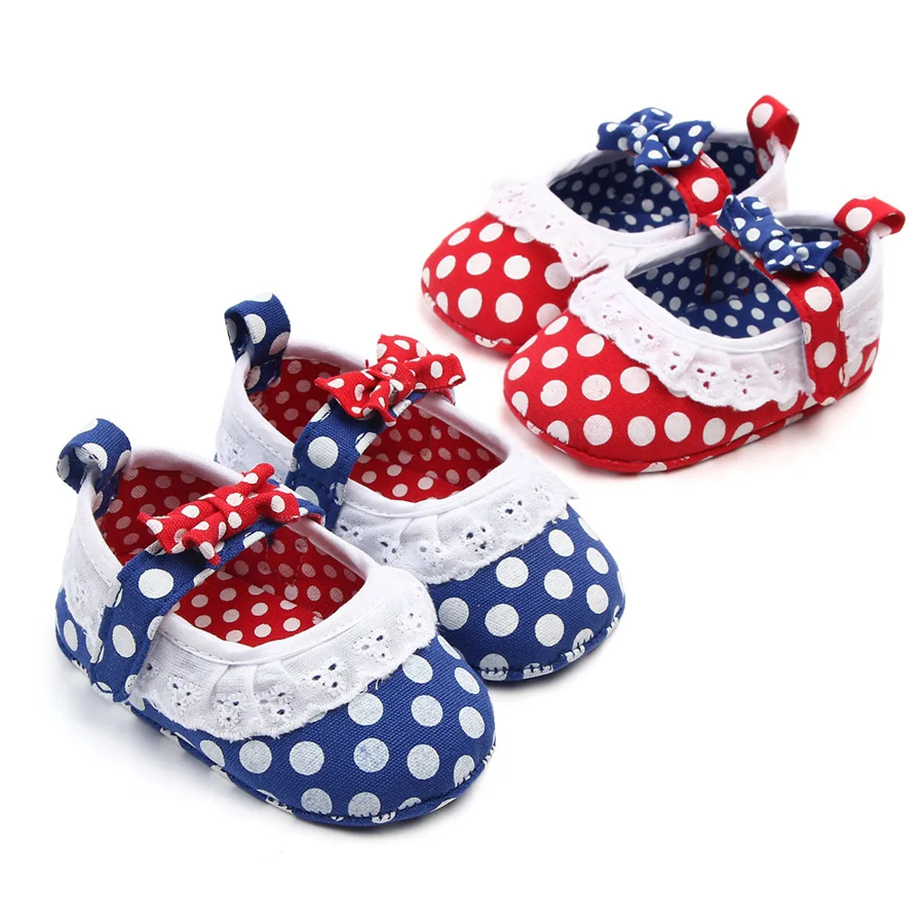 New Born Baby Girl Shoes 1 Year Princess Infant Newborn Toddler Shoes Bowknot Baby Girl Baby Booties First Walkers