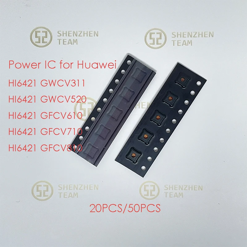 SZteam 20 50 unids/lote Power IC HI6421 GWCV311 GWCV520 GFCV610 GFCV710 ...