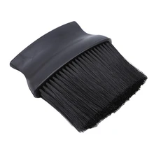 Cepillo de cuello ancho para salón de belleza, herramienta de limpieza suave para cortar el pelo, plumero, de fibra suave