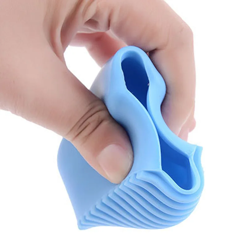 Candy Color Silicone Mini Washboard 1pc Laundry Wash Board Handheld Scrubbing Brush Non-slip Small Washboards laundry board