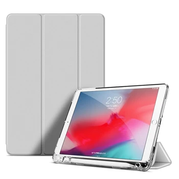 

Case For iPad 10.2 7th Gen With Pen Slot Smart Cover For iPad 7th 10.2 Case Auto Sleep / Wake Case Funda