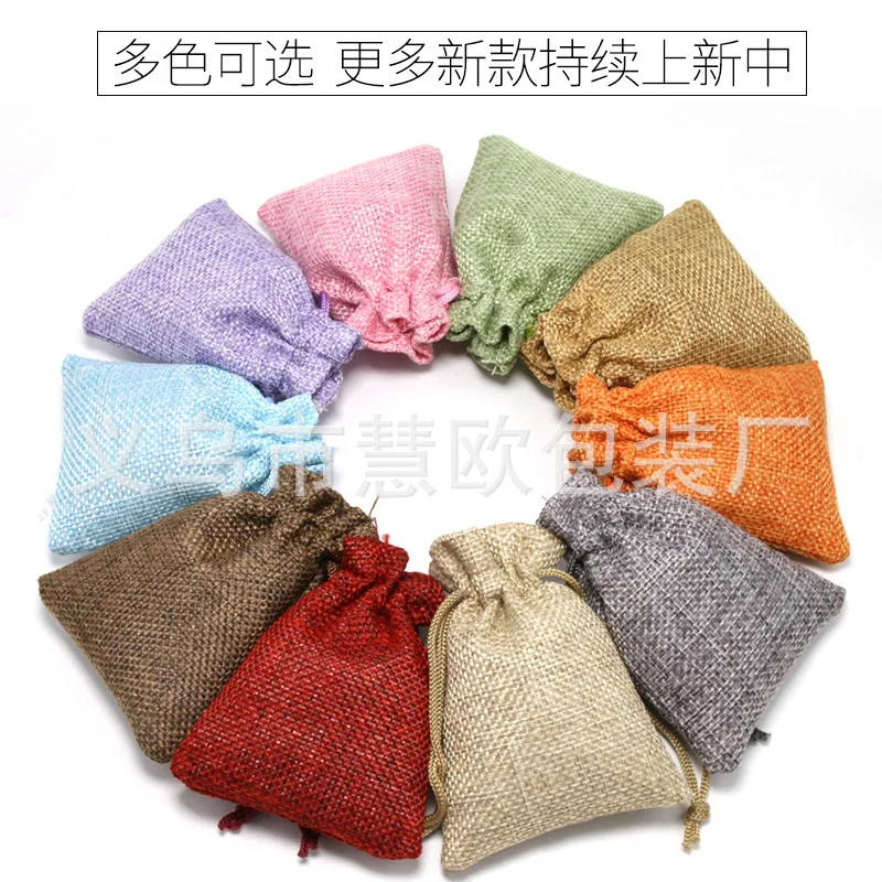 

Sachet Empty Bag Dragon Boat Festival Carry-on Mosquito Repellent Bag DIY Blue Pattern Cotton Linen Bag Customizable Do Logo