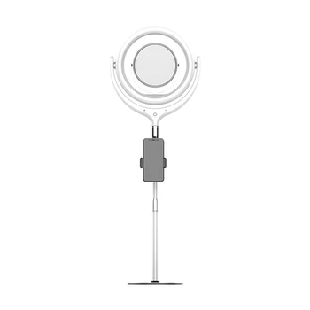

11.8 Inch Selfie Ring Light with Stand ,Phone Holder and Mirror 3 Color Lighting Mode for Live Streaming Makeup YouTube Video