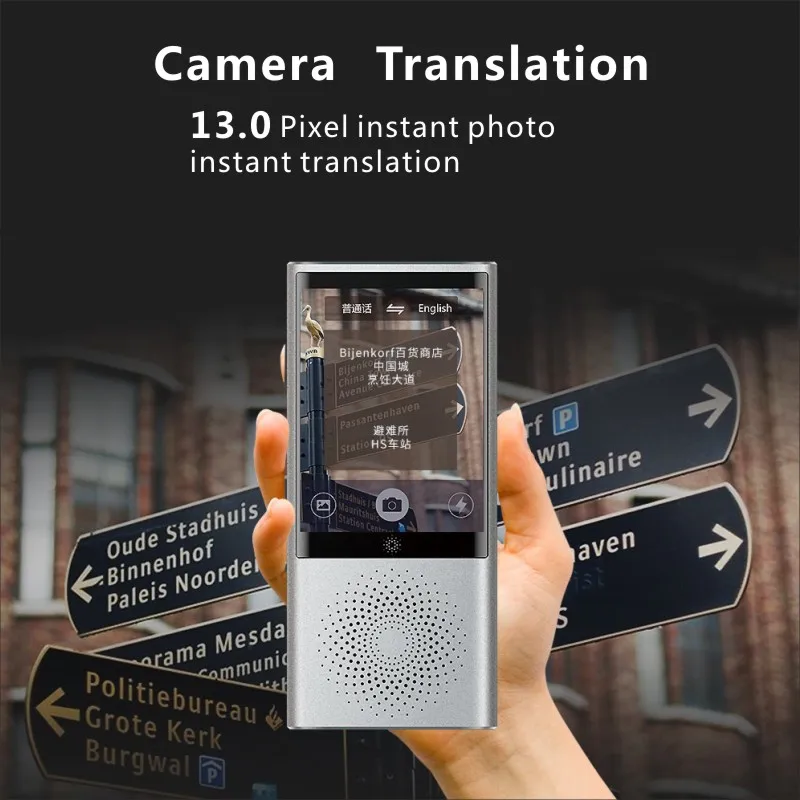 Boeleo W1 AI Voice Photo Translator 2 8 &quotсенсорный экран 4G wifi Гб памяти 2080 мАч 77 языков