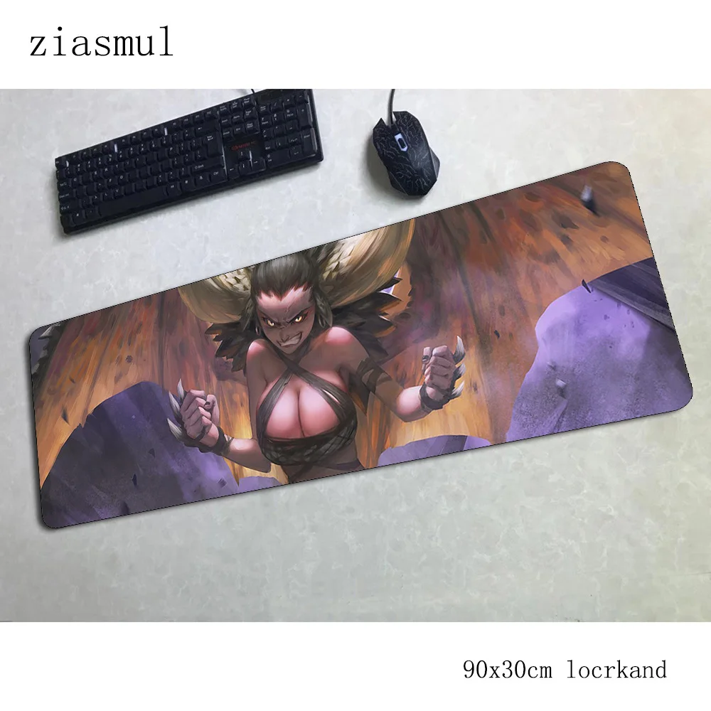 Сексуальный коврик для мыши 90x30 см компьютерный коврик для мыши мультяшный коврик большой красочный Коврик для Мыши Эргономичный гаджет офисные настольные коврики