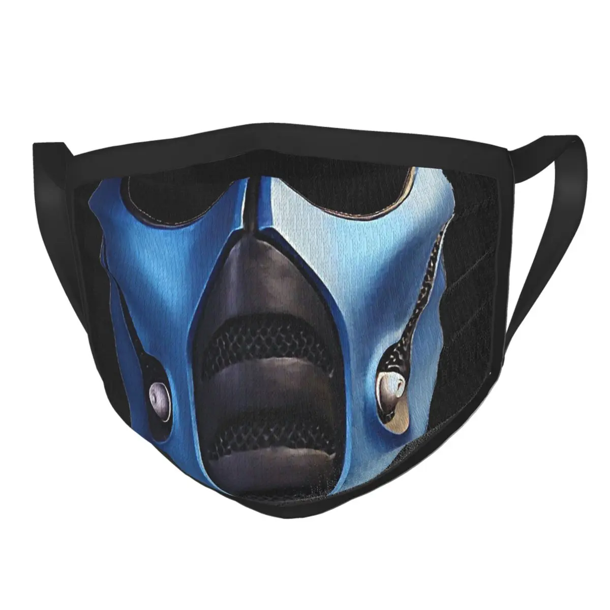 

Неодноразовая маска для лица Subzero Mortal Kombat, Пылезащитная маска против смога, защитный чехол, респиратор, маска для рта