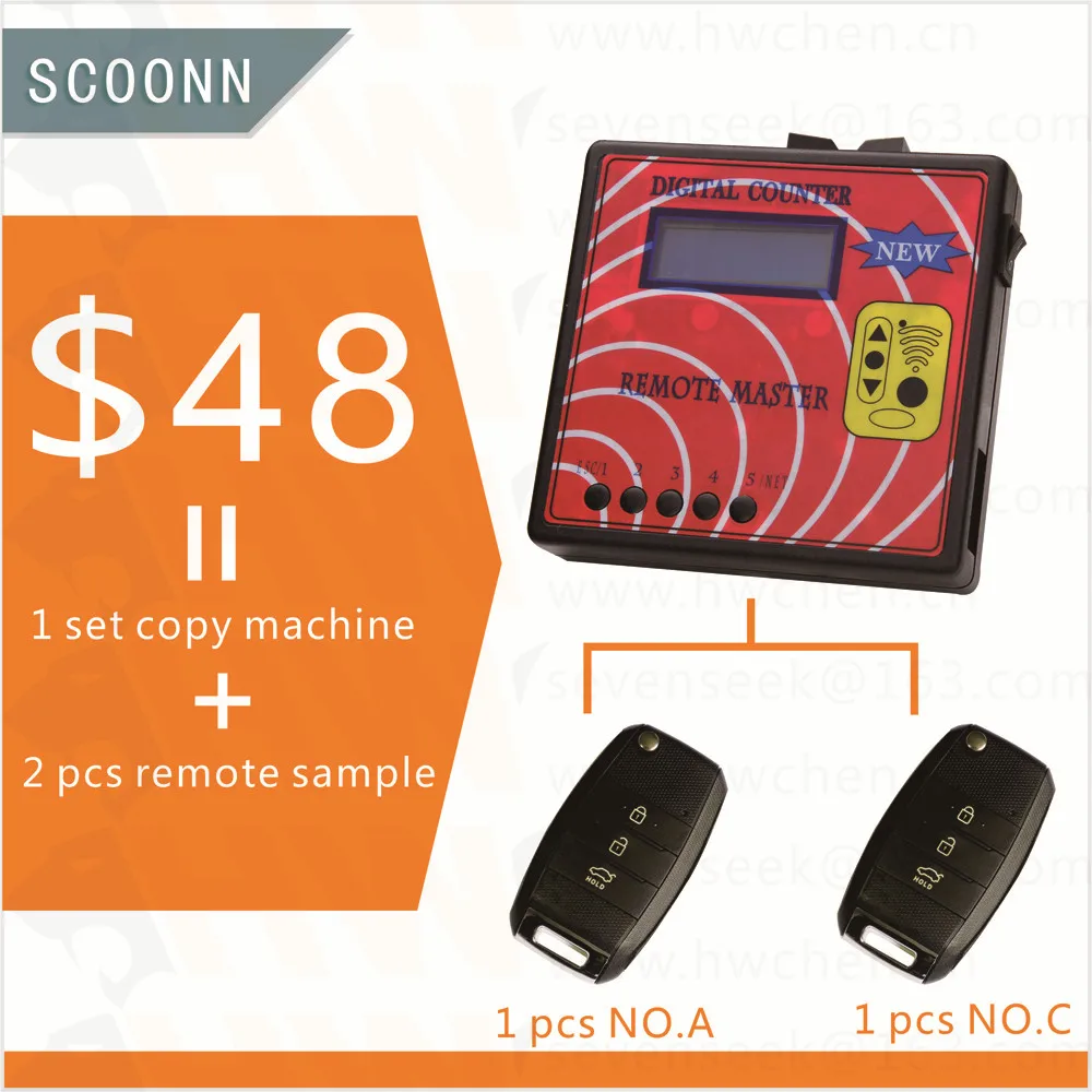 Newest 059 Digital Counter Remote SK Master Remote Control Duplicator