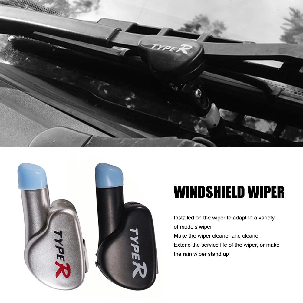 Separador de soporte limpiaparabrisas de coche, accesorios universales, herramienta de vehículo de aleación de aluminio, vida útil extendida del limpiaparabrisas, 2 uds.|Cedazo de depósito de limpiaparabrisas| - AliExpress