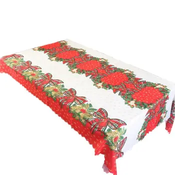 

boutique Christmas Tablecloth Hotel Restaurant Home Table Decoration Waterproof Tablecloth 634E