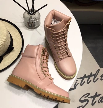 

New Fashion Classic Design Women Boots Genuine Leather Snow Boots Winter Boots High Quality Ankle Boots Shoes Size35-41