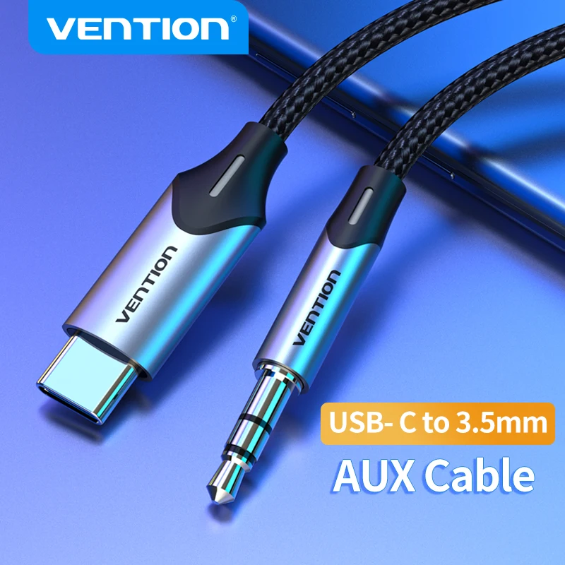 Vention USB C до 3 5 мм Aux Наушники Адаптер Тип Jack аудио кабель для Huawei Mate Nova Xiaomi Micro |