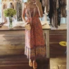 Jastie Sleeveless Summer Dress Women Clothes 2022 Elegant Long Dresses Floral Print Boho Maxi Dress Beach Strap Sexy Dresses ► Photo 2/6