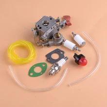 LETAOSK Carburetor Gaskets Fuel Line Kit 545008042 545189502 Fit For Poulan PP338PT PP133 Pro PP333 Zama C1M-W44 Gas Trimmer