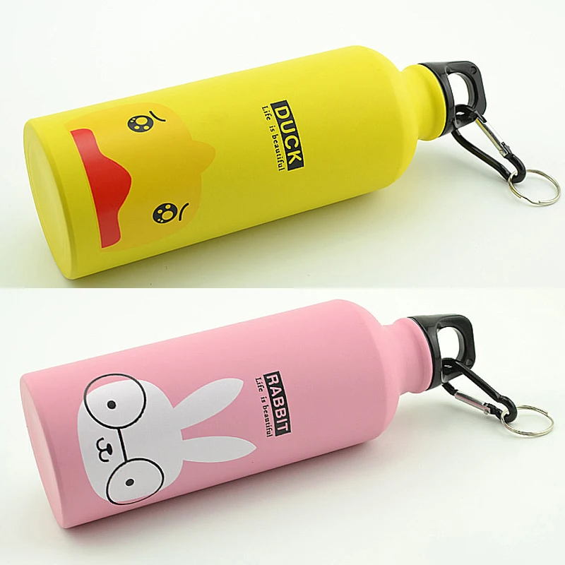 

500ML Outdoor Aluminium Water Bottle Large Capacity Drinking Bottle for Travel Sport Cycling Camping Bicycle ASD88